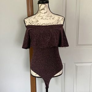 Gaze Glitter Bodysuit